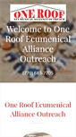 Mobile Screenshot of oneroofoutreach.org